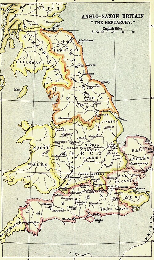 Anglo-Saxon kingdoms